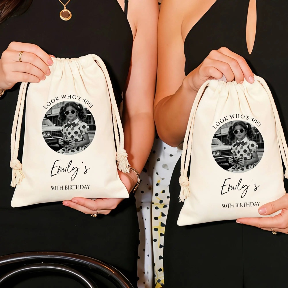 Zebra Food Storage - Sac à cordon personnalisé, pochette avec