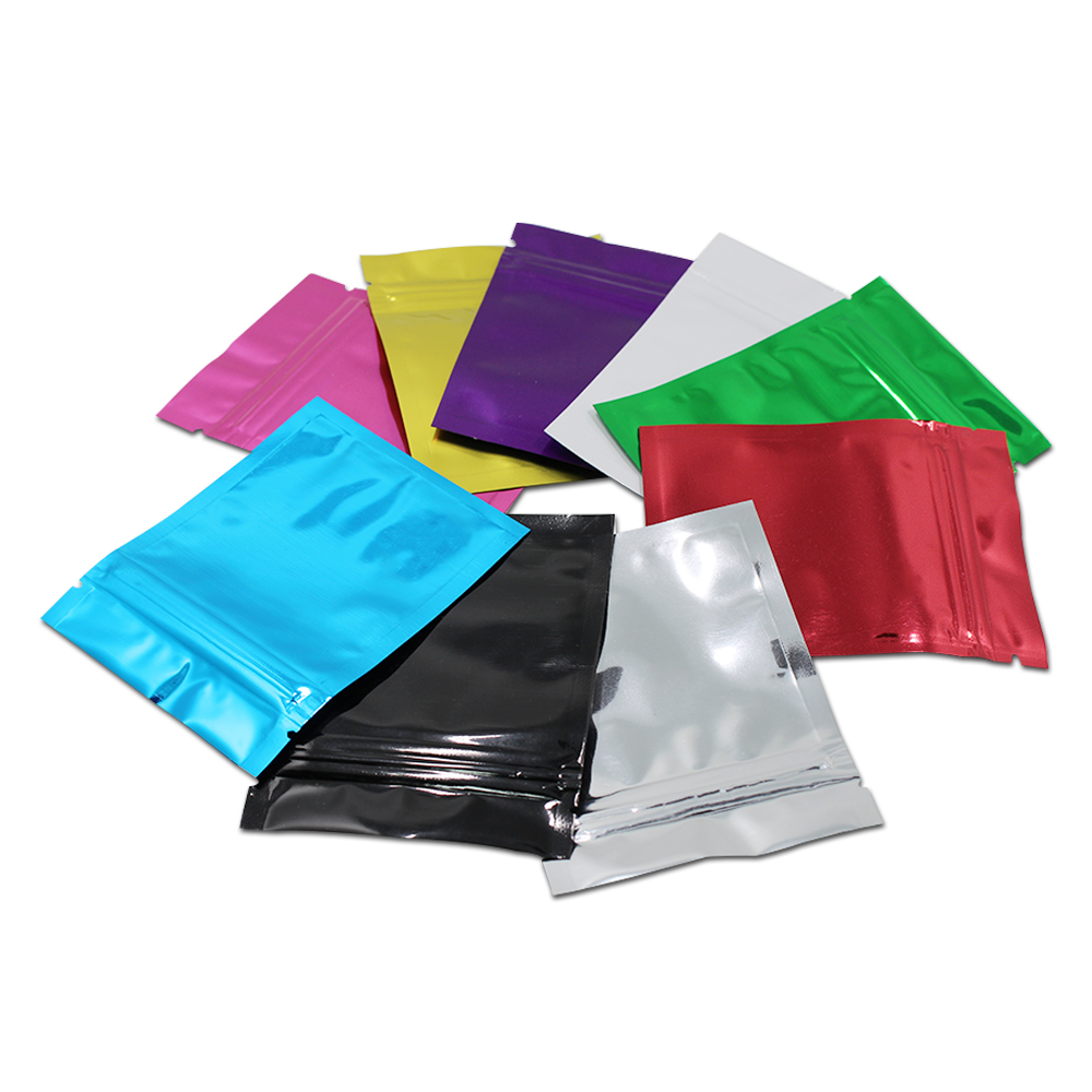 Food Storage Bags Zip Lock Pouch - Sac d'emballage alimentaire en aluminium à