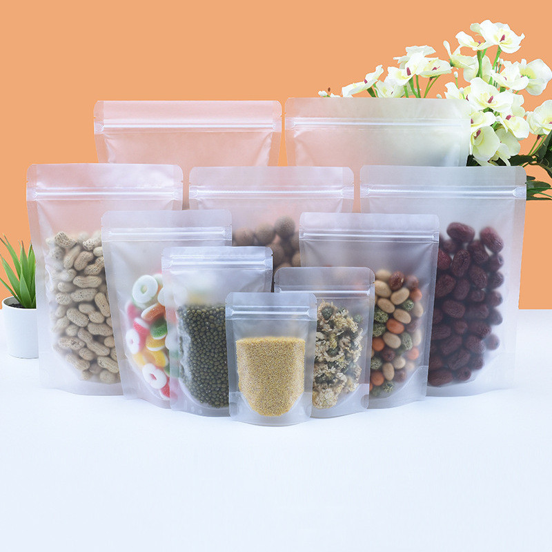 Food Storage Bags Zip Lock Pouch - 1000 pièces/lot, sachets refermables en plastique