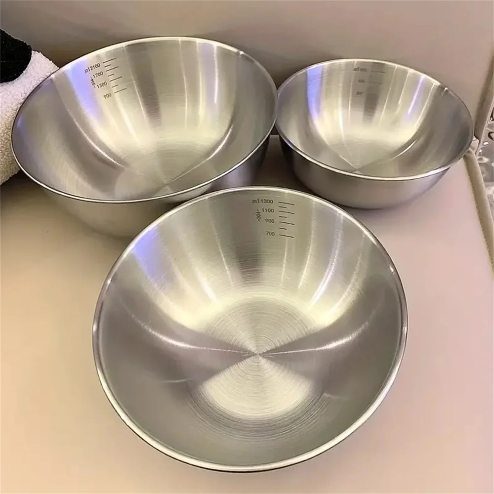 Food Storage Essentials - Ensemble de 3 bols en acier
