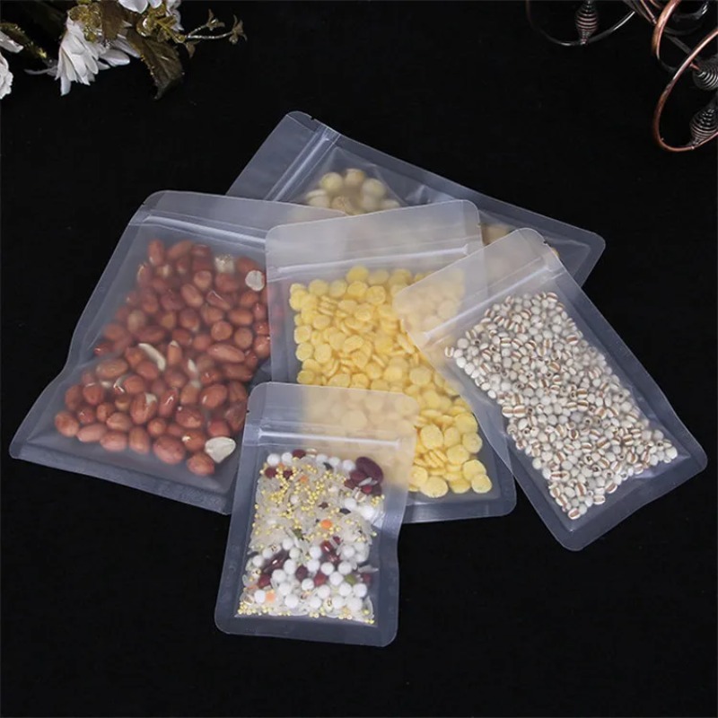 100 sacs à fermeture éclair en - Food Storage Bags Zip Lock Pouch avis et prix