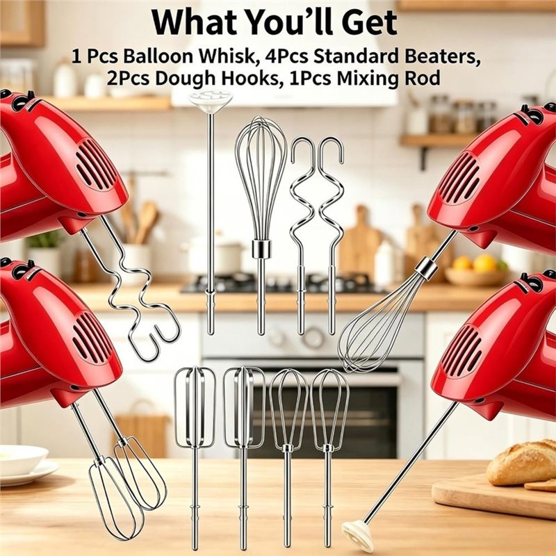 【Abordable】 Ensemble d'accesso - Kitchenaid Mixer Hand Mixer avis et prix