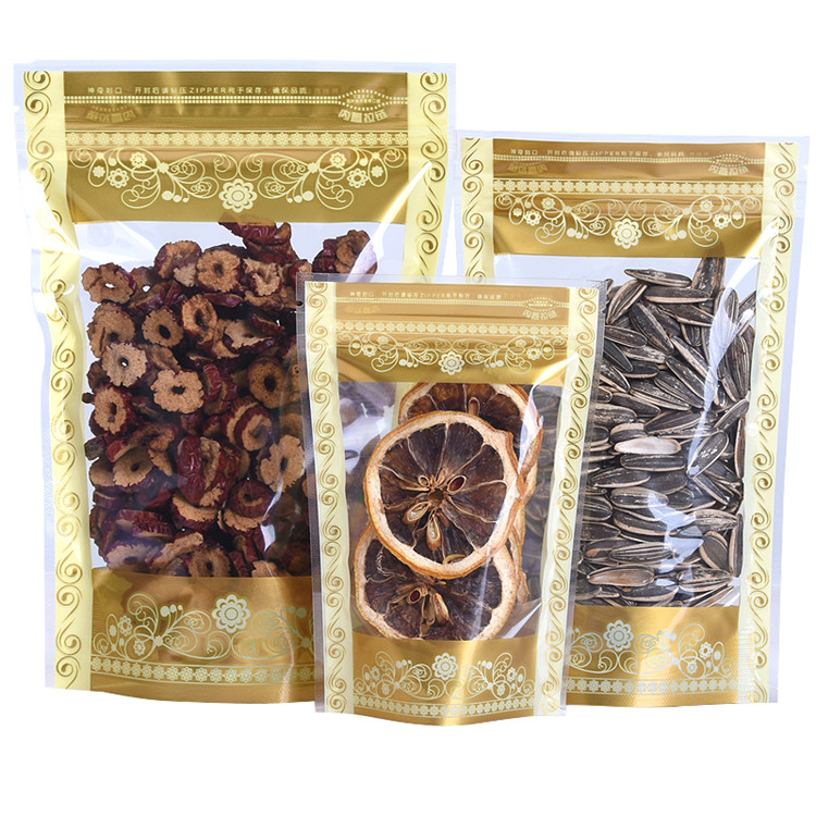 100 pièces debout en plastique - Food Storage Bags Zip Lock Pouch avis et prix