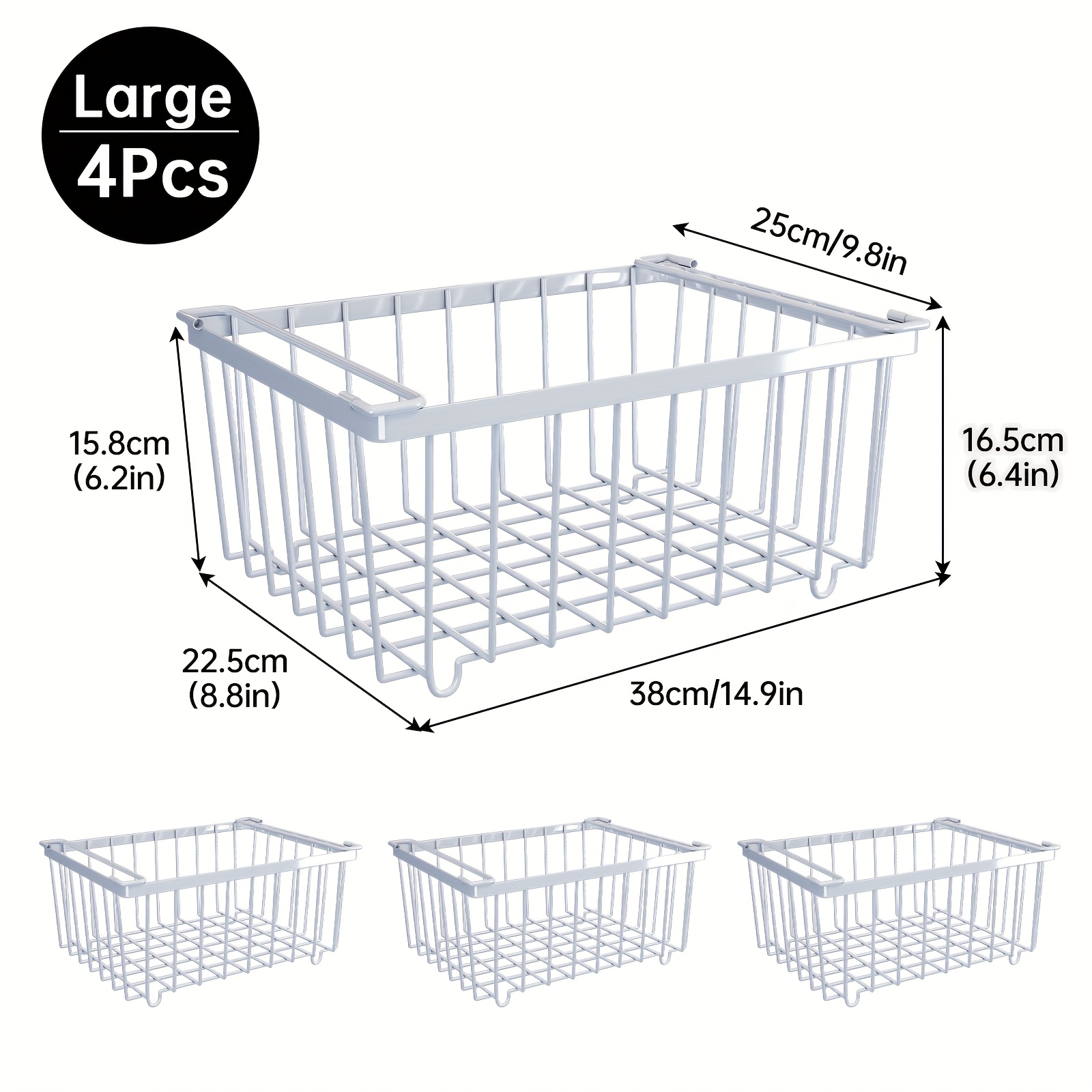 Lot de 4/5 paniers suspendus p - Food Storage For Restaurant avis et prix