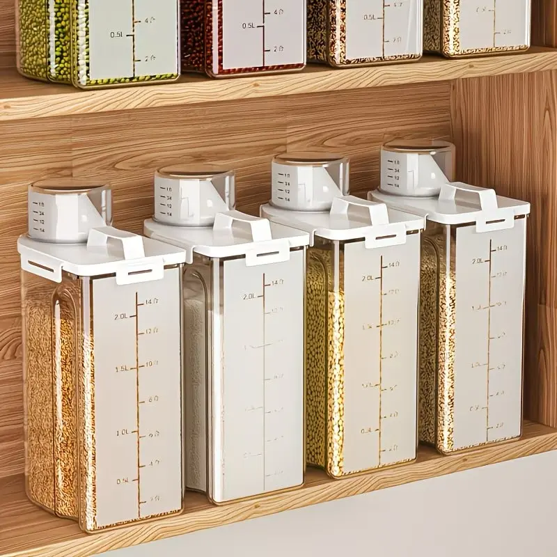 Lot de 4 contenants hermétique - Food Storage No Pantry avis et prix