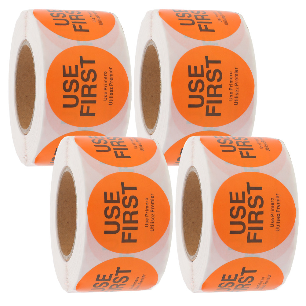 4 rouleaux d'étiquettes de con - Food Storage For Restaurant avis et prix