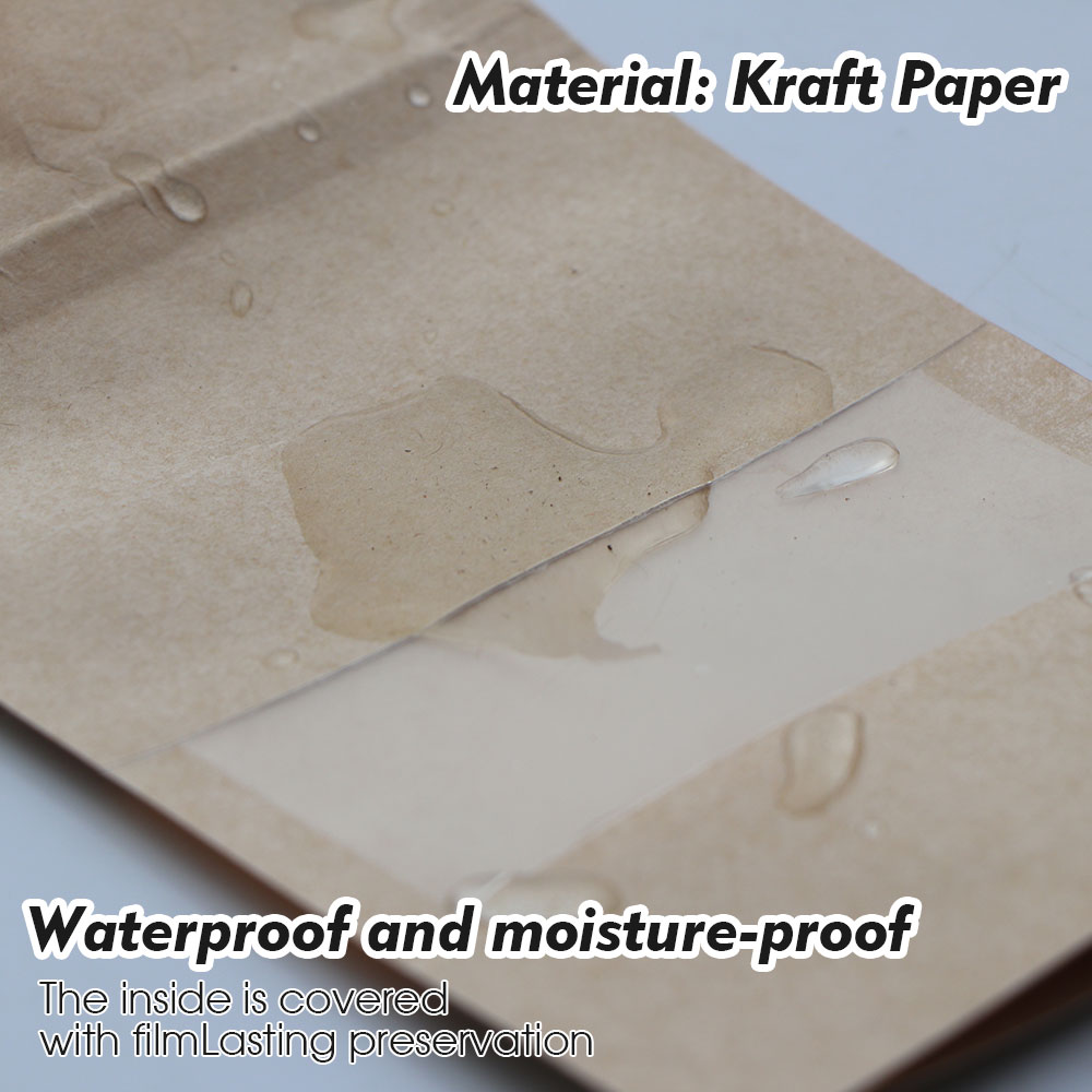 Sacs en Papier Kraft à Fermetu - Food Storage Bags Zip Lock Pouch avis et prix