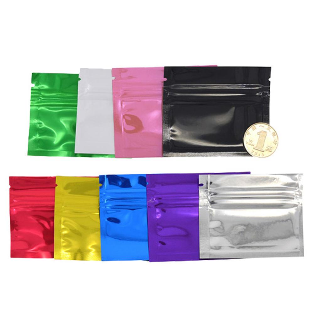 Sac en aluminium coloré brilla - Food Storage Bags Zip Lock Pouch avis et prix