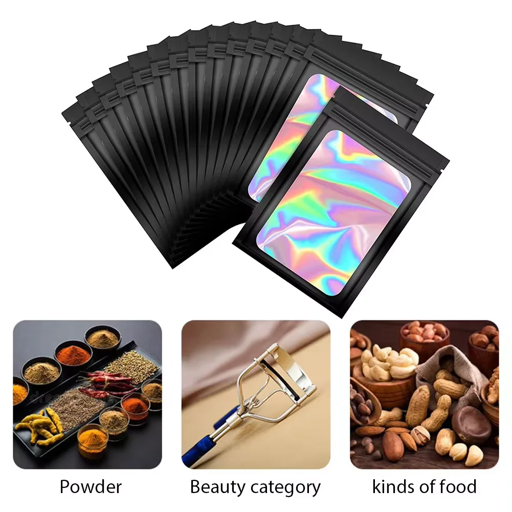 50 sacs en mylar anti-odeur, s - Food Storage Bags Zip Lock Pouch avis et prix