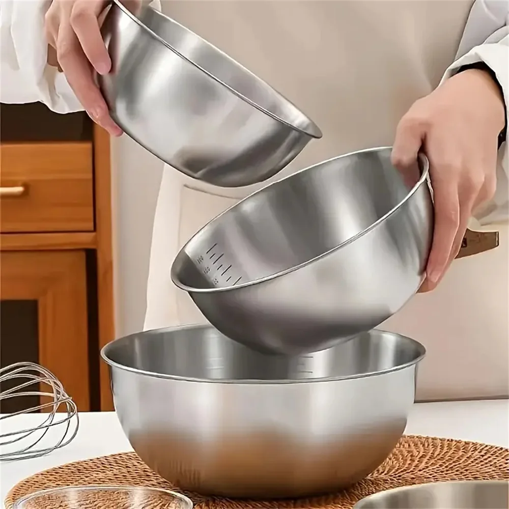 Ensemble de 3 bols en acier in - Food Storage Essentials avis et prix