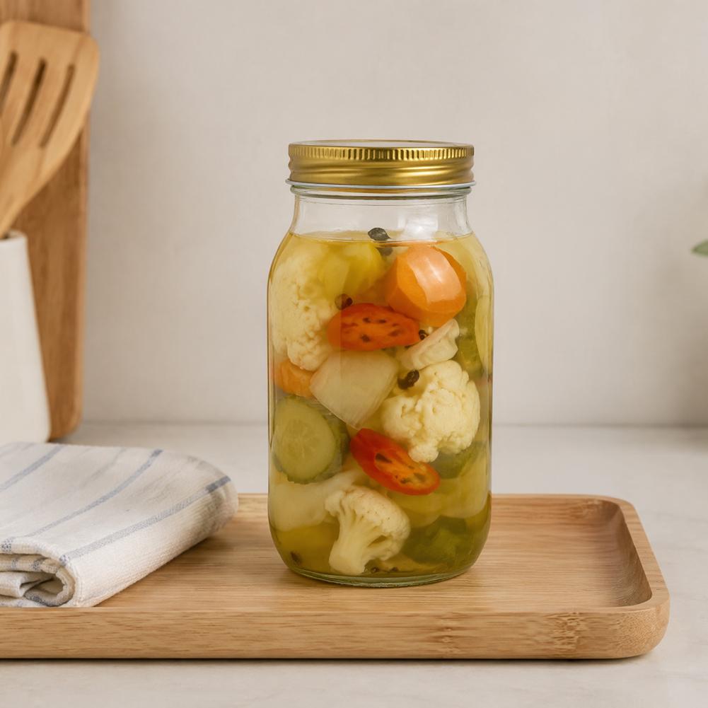 Bocaux Mason avec couvercles,  - Food Storage No Pantry avis et prix